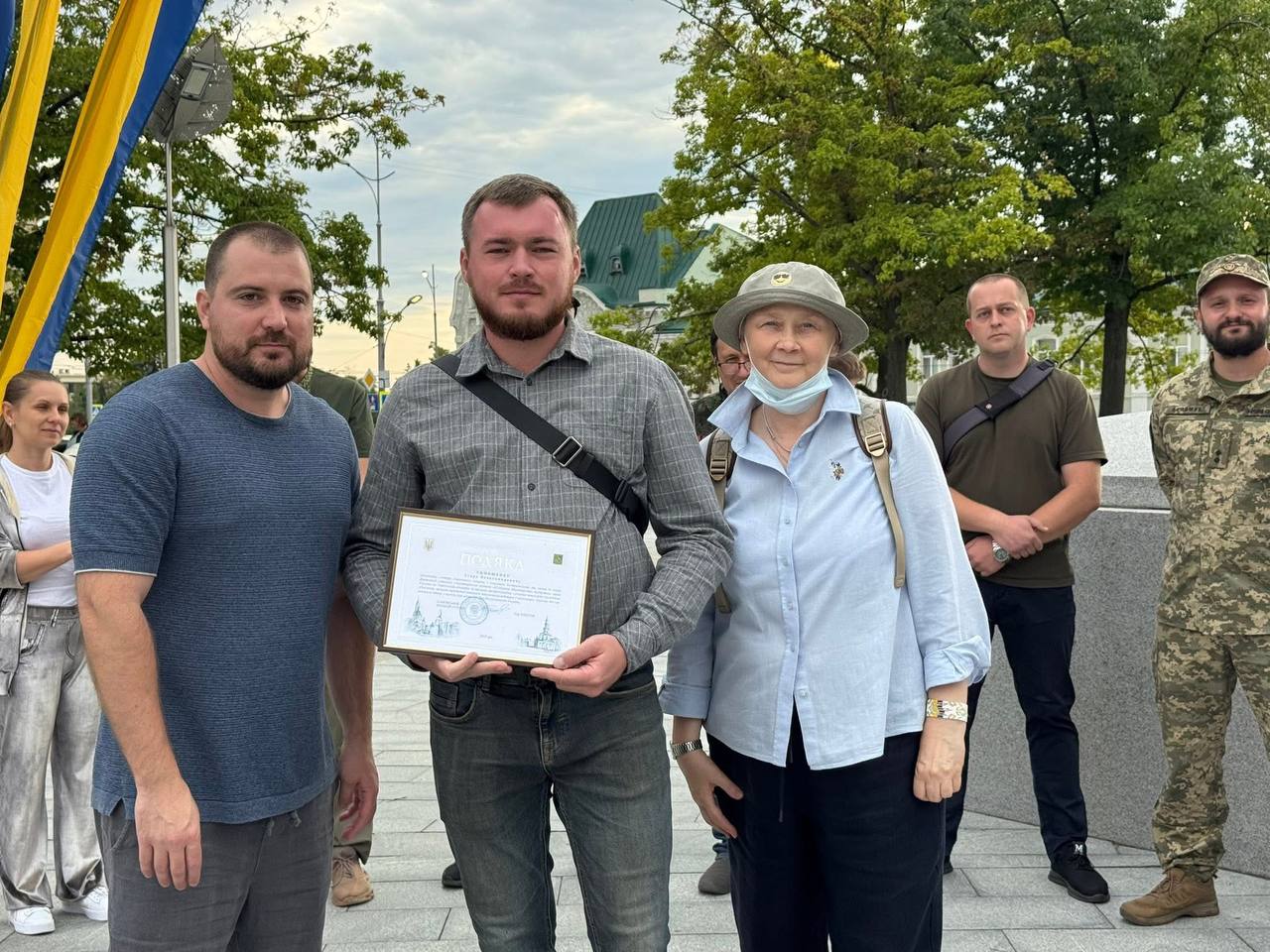 У Харкові відзначили ветеранів з нагоди свята